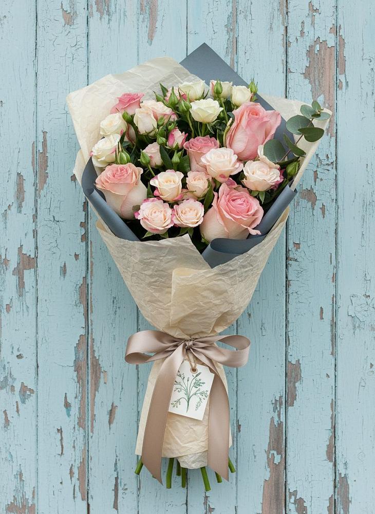 Букет цветов из: Розы в Ветлуге