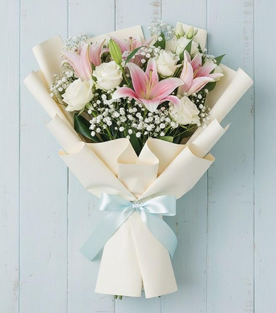 Букет цветов из: Лилии в Ветлуге