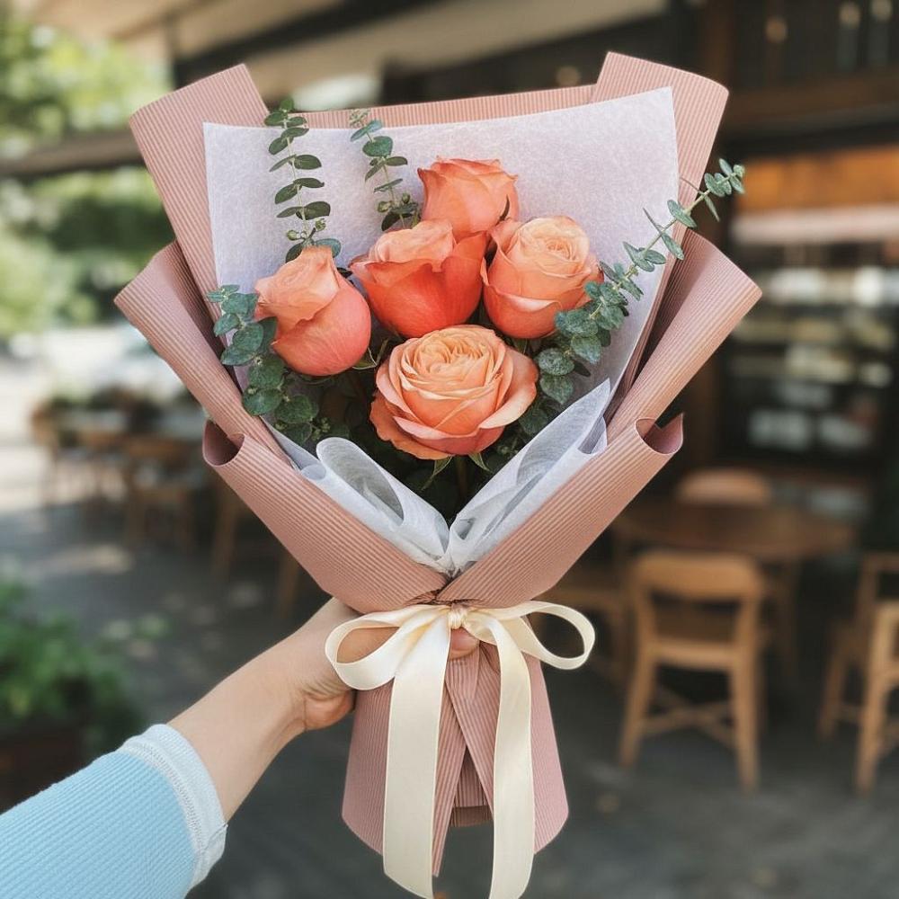 Букет цветов из: Розы в Ветлуге