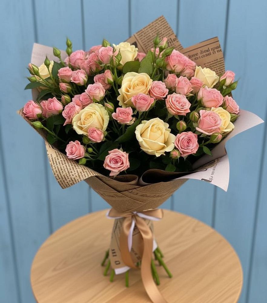 Букет цветов из: Розы в Ветлуге