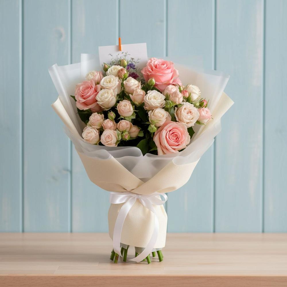 Букет цветов из: Розы в Ветлуге