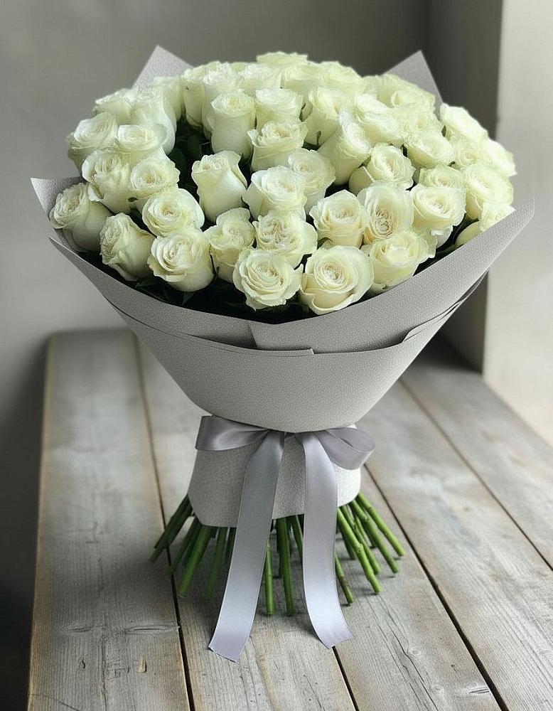 Букет 35 Белых роз в Ветлуге