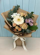 Букет цветов из:  Герберы и Хризантемы #REPLACE_PRED# Ветлуге
