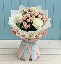 Букет цветов из:  Розы в Ветлуге