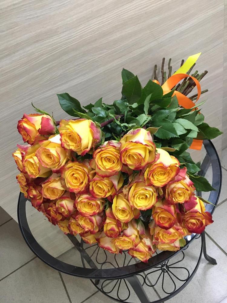 Букет Желтые розы в Ветлуге