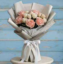 Букет цветов из:  Розы в Ветлуге