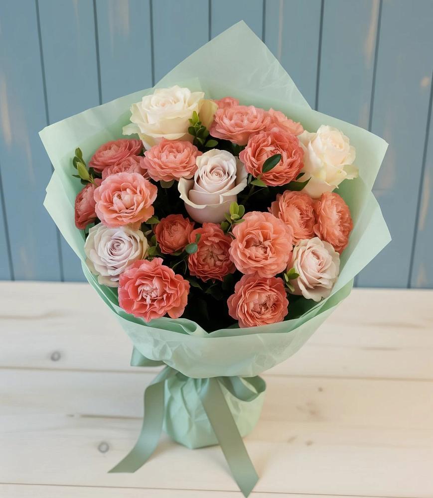 Букет цветов из: Розы в Ветлуге