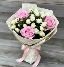 Букет цветов из:  Розы в Ветлуге