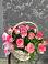 Цветочная композиция из Розы в корзине в Ветлуге