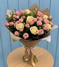 Букет цветов из:  Розы в Ветлуге
