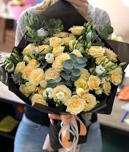 Букет цветов из:  Розы и Лизиантусы #REPLACE_PRED# Ветлуге