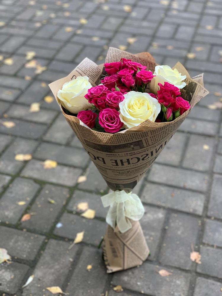 Букет цветов из: Розы в Ветлуге