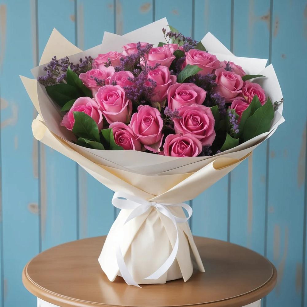 Букет цветов из: Розы в Ветлуге