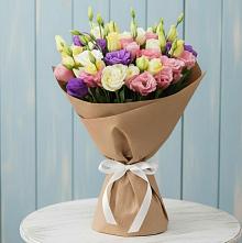 Букет цветов из:  Лизиантусы в Ветлуге